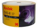 Kodak DVD-R 16x Full Size Glossy Printable 50pk